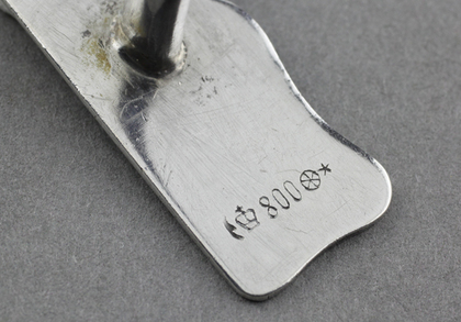 Jugendstil Silver Baby Pusher